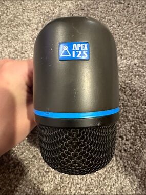 Apex 125 Black with Blue Accent Handheld Microphone
